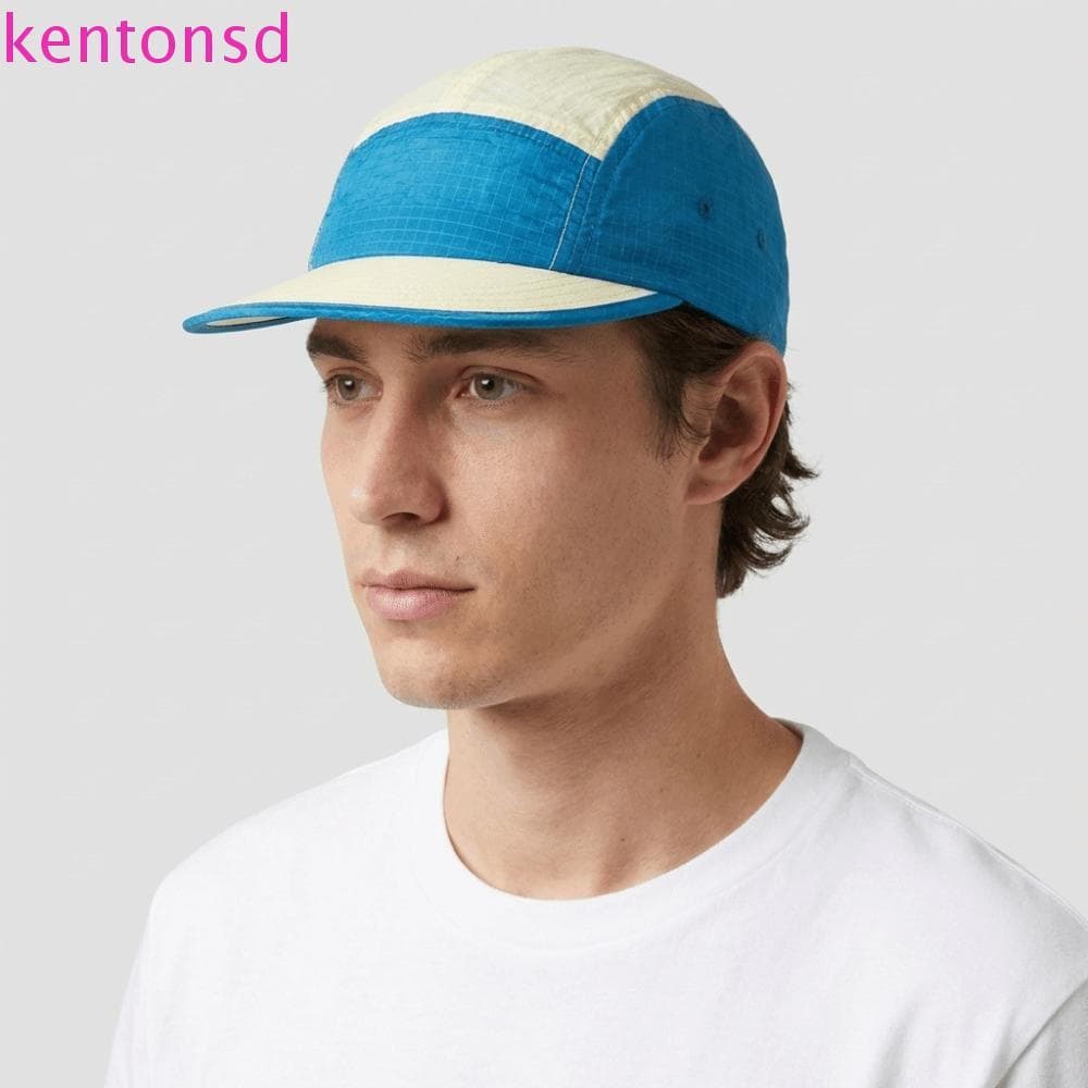 Chapéu De Verão Masculino KENTONSD , Boné De Beisebol De Aba Plana De Secagem Rápida , Acampamento Para Caminhada Com Co