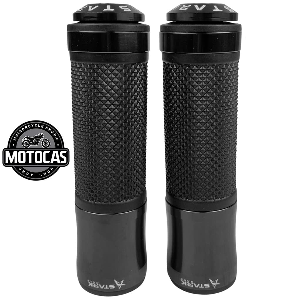 Kit Manopla Luva Punho V2 e Peso Tampa Stark Universal Moto
