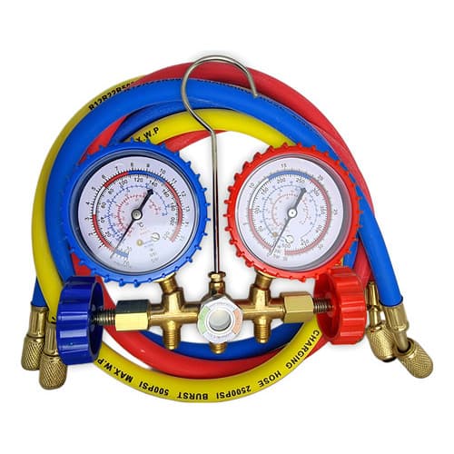 Manifold para Ar Condicionado e Refrigeração Conjunto para os Gase R22, r407c, R134a, R404A
