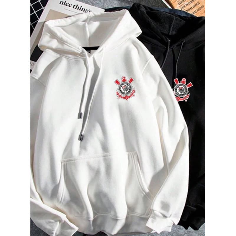 moletom corinthians blusa de frio vai corinthians abrigo timão casaco gaviões