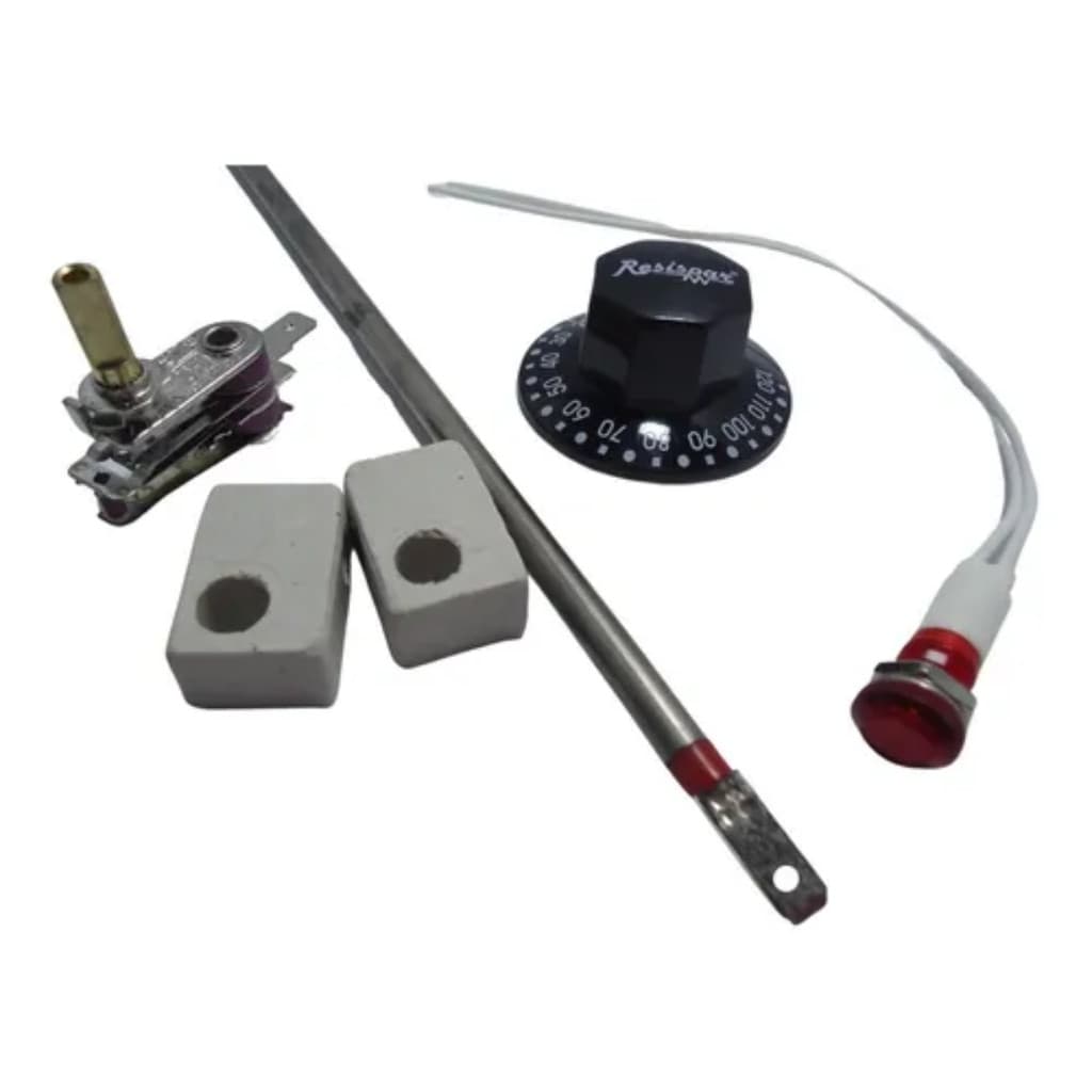 Kit estufa completo 127v 80cm