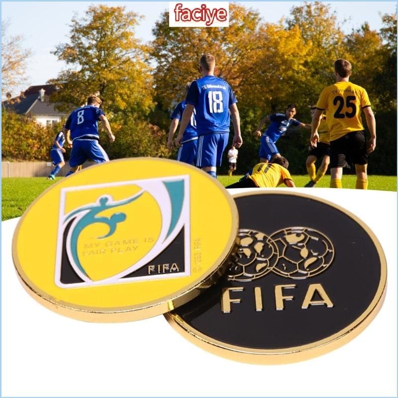 FCY Árbitro Futebol Flip Profissional Escolha Lado Toss Tool Durável