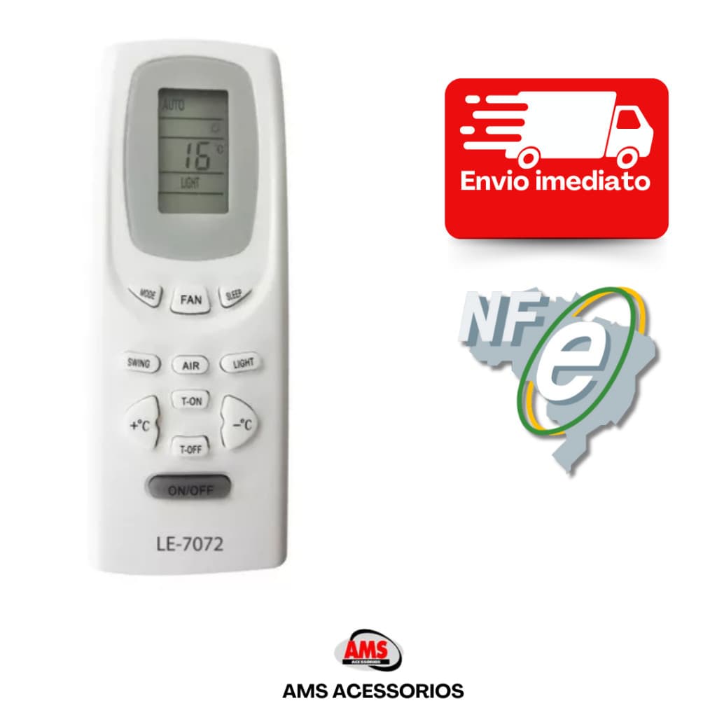 Controle Remoto Ar Condicionado Janela Gree Y512f2 Y512f