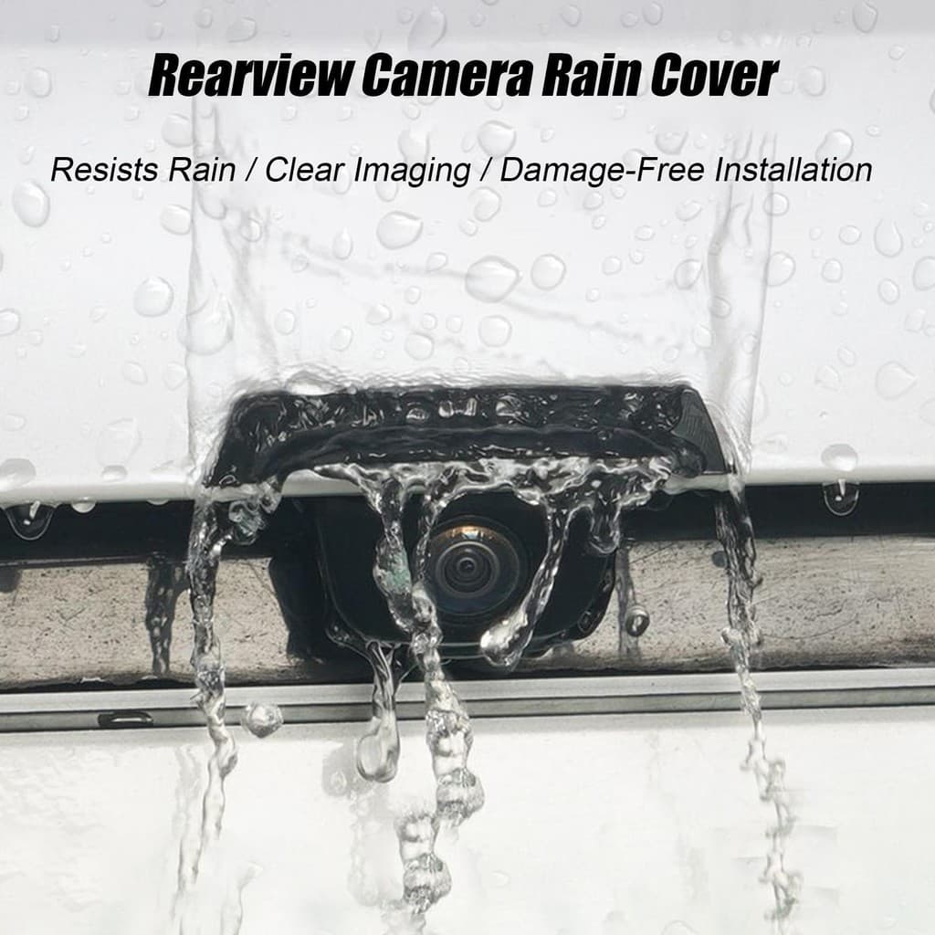 Capa De Chuva Para Câmera De Ré De Carro , Traseira Automotiva , Visão De 360 Graus , Proteção , Guarnição Contra Poeira