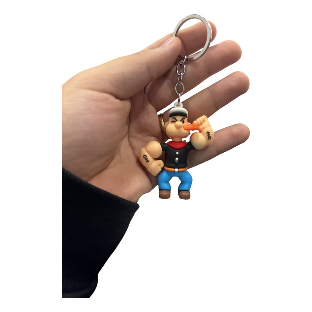 Chaveiro Bonecos Animes Popeye Porta Chaves Lembrancinhas