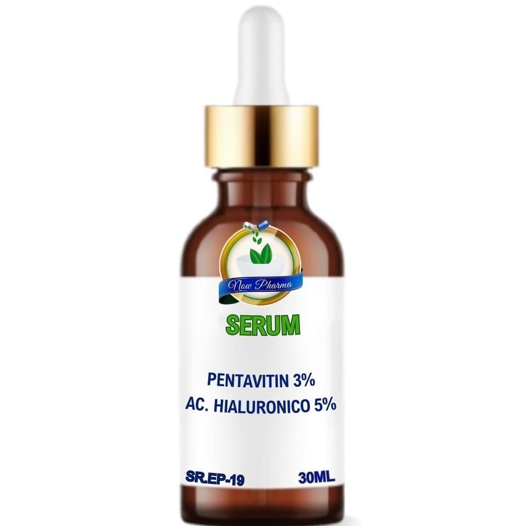 Serum Pentavitin 3% Acido Hialuronico 5% - 30ml Now Pharma