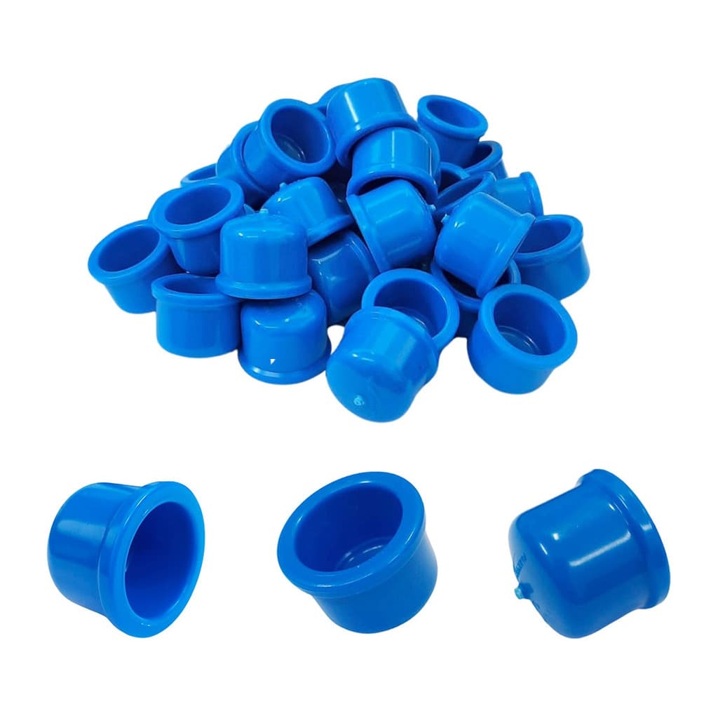 Kit 10 Cap 25mm Soldável de Pvc DN25 para Irrigação Fechamento de Canos Agro