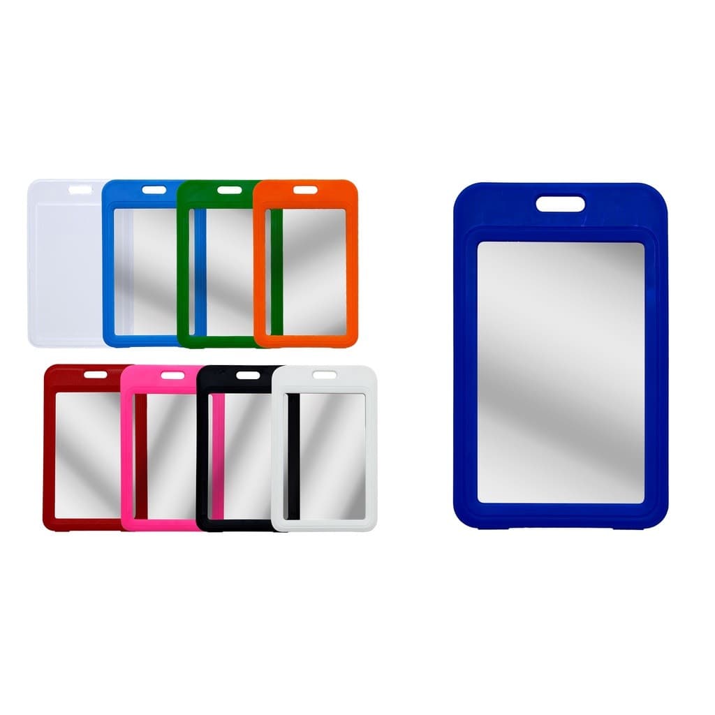 Porta Crachá Universal Para Eventos, Trabalho e Estudo Vertical - Porta Crachá de Identificação