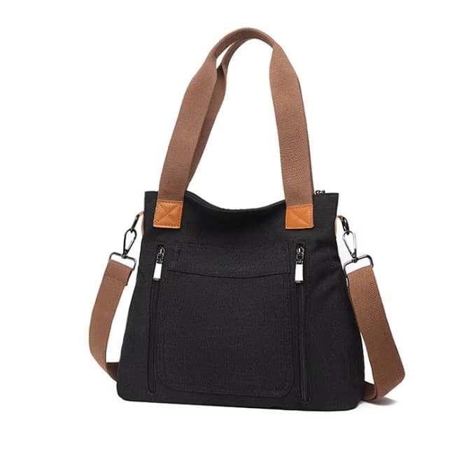 BOLSA FEMININA mY EK CASUAL - LINHA RETRÔ - BLACK