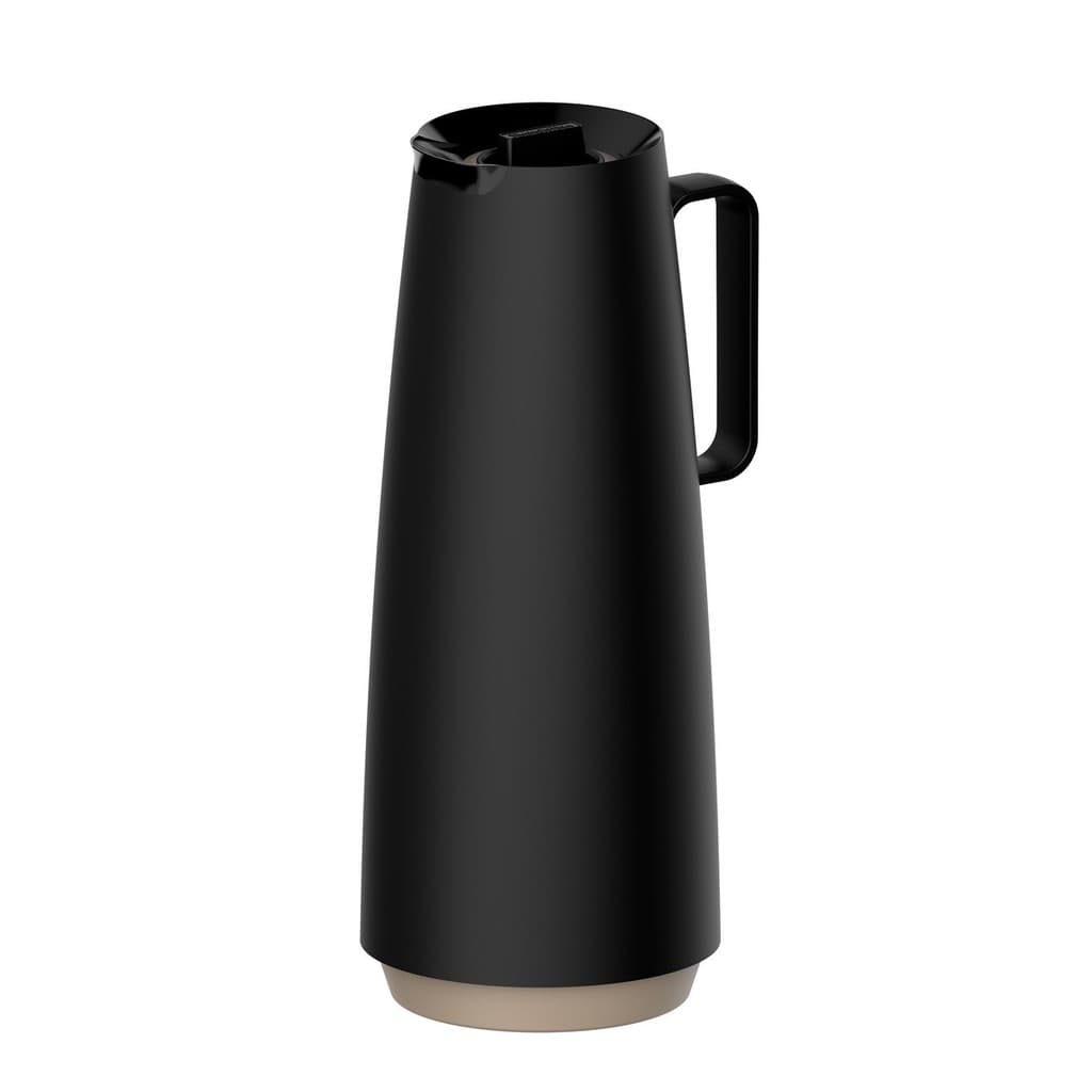 Bule Térmico Tramontina Exata 1L Ampola de Vidro Garrafa Térmica Café Chá Bebidas Quentes Frias