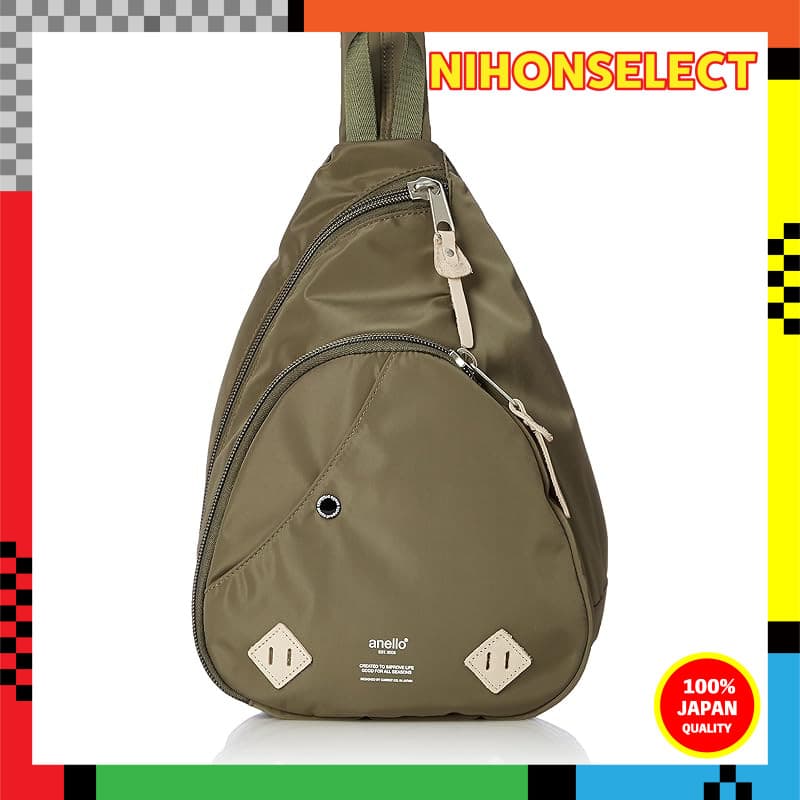 Bolsa Corporal Com Estampa De Logotipo Anello Urban Od-Preta