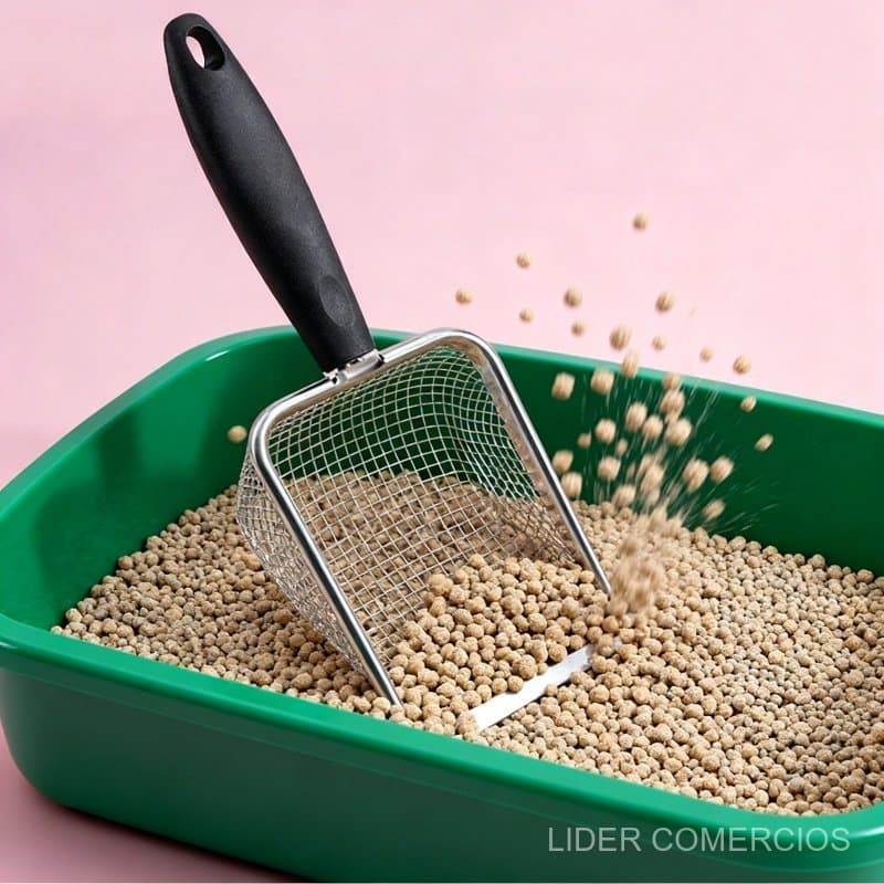 1/2/3 Unidades Pá De Areia Felina Filtra Rapidamente SuperfíCie Lisa Grip ConfortáVel Material DuráVel