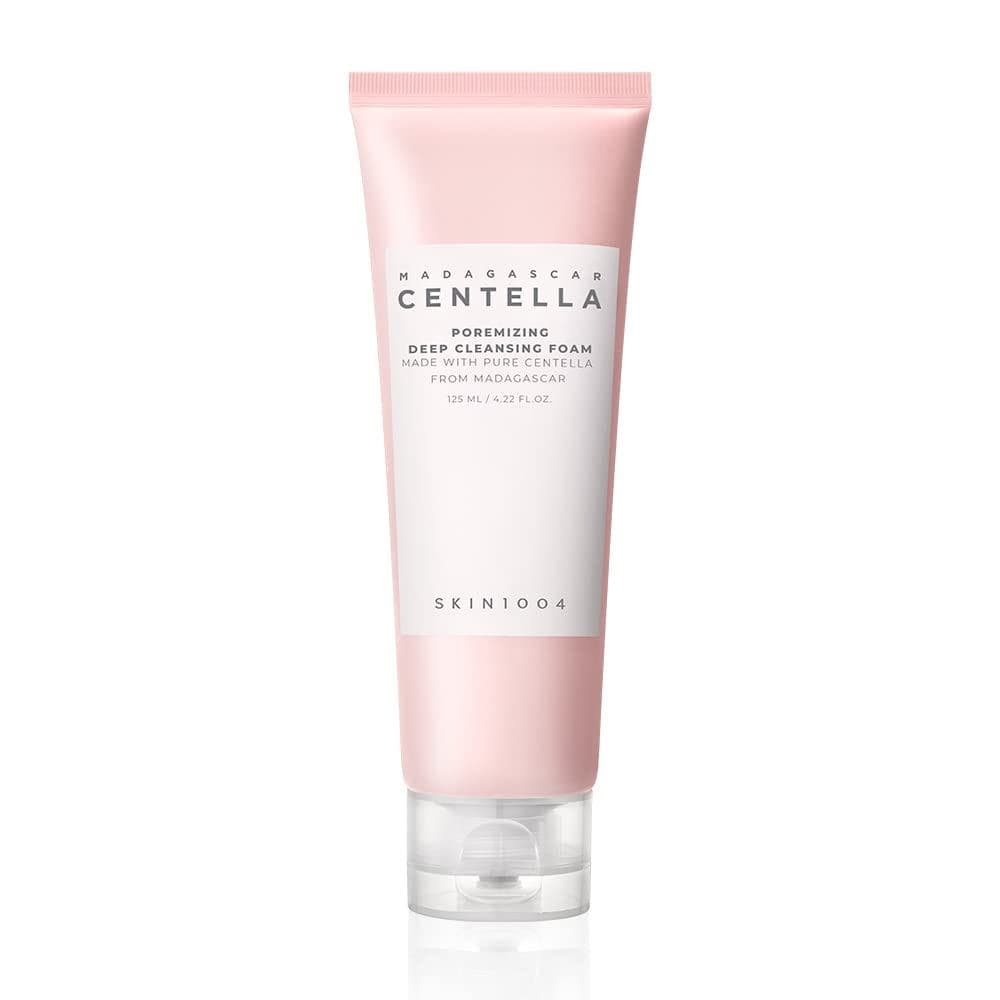 SKIN1004 Madagascar Centella Poremizing Deep Cleansing Foam 4.22 fl.oz, 125ml, Remove Resíduos que Obstruem os Poros