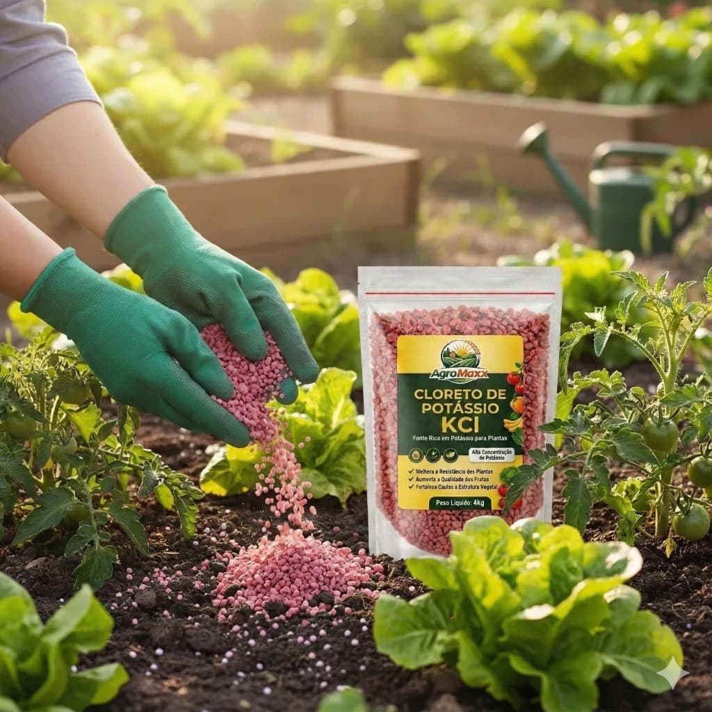 Adubo Fertilizante Cloreto de Potássio KCL Premium – Crescimento, Floração, Frutificação | 5kg 10kg 15kg 20kg 25kg