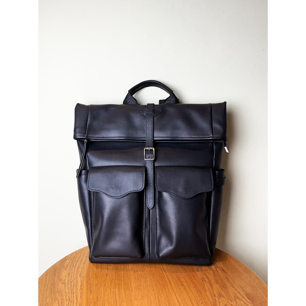 High-End mochila masculina de couro genuíno de grande capacidade mochila de viagem saco de escola de couro computador mo
