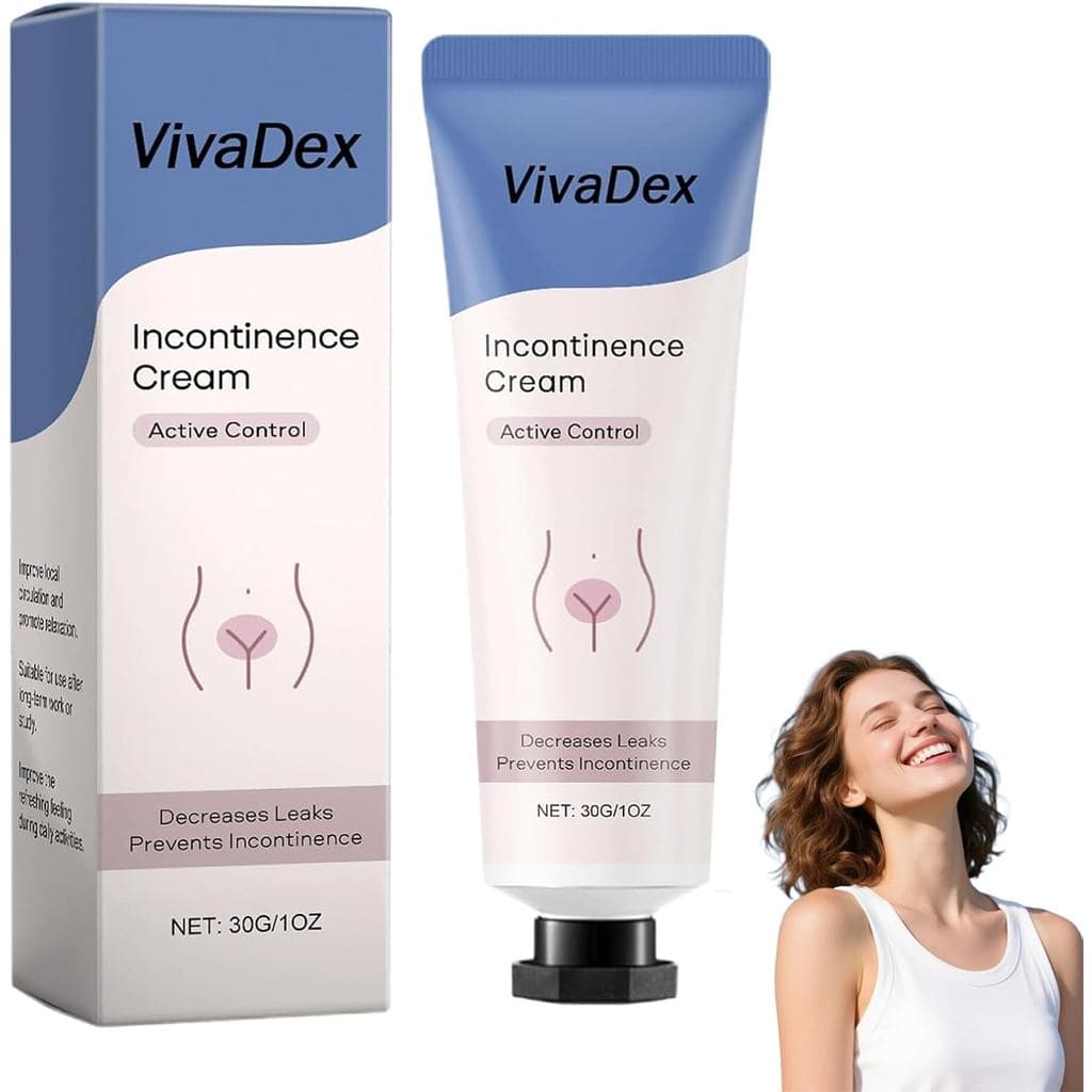 Creme Vivadex para Controle da Bexiga, Creme para Incontinência Vivadex, Incontinência Viva Dex para Mulheres (1)