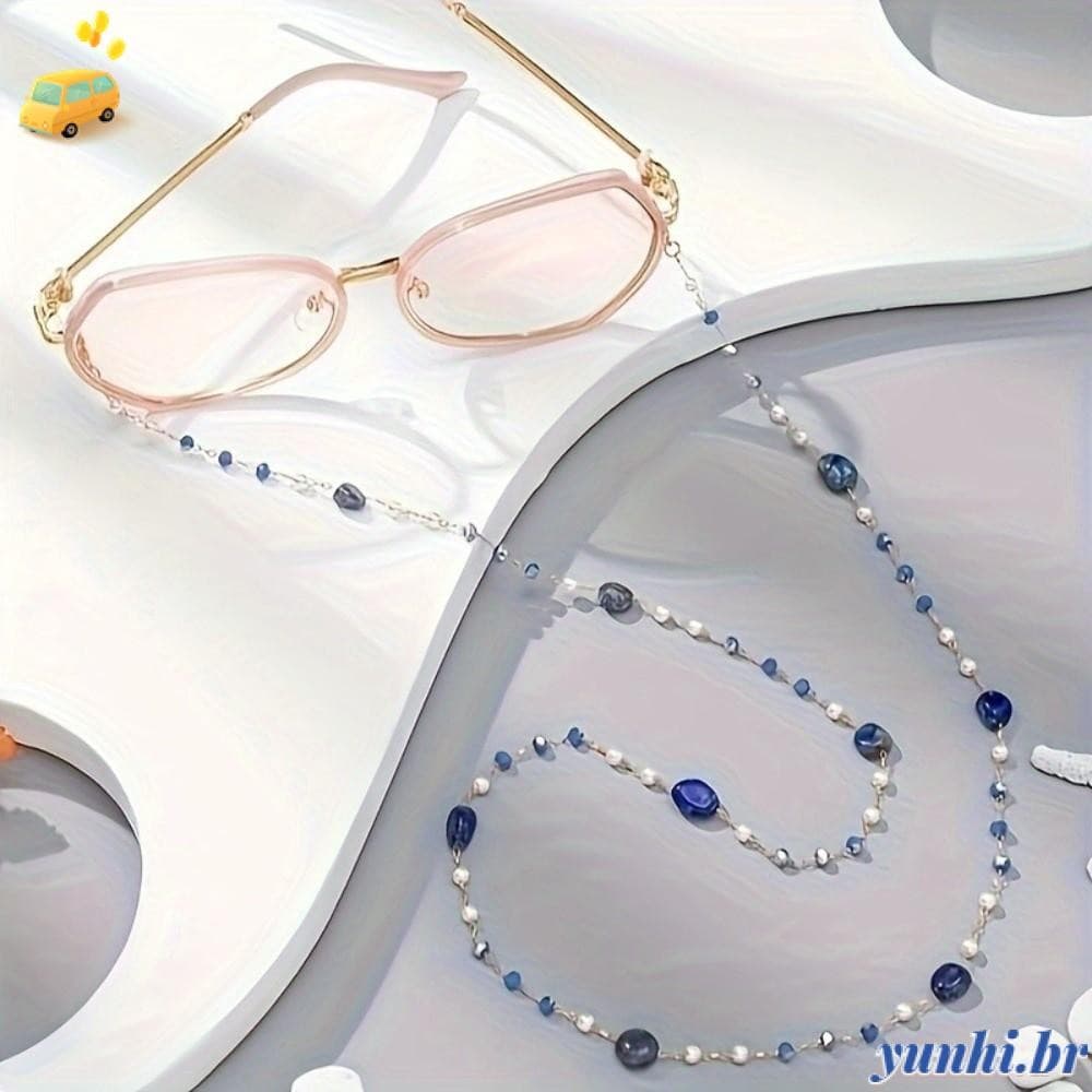 Corrente De Cristal YUNHI , Óculos Elegante E Luxuosa , Ajustável Feita À Mão