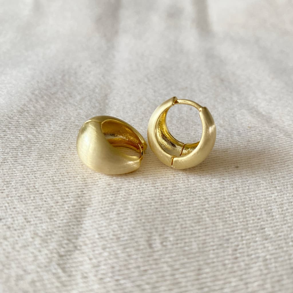 | 【cartelas de brincos feminino】 | kit brinco aço inoxidável ✦Novo Retro fosco ouro escovado brincos ins moda estilo eur