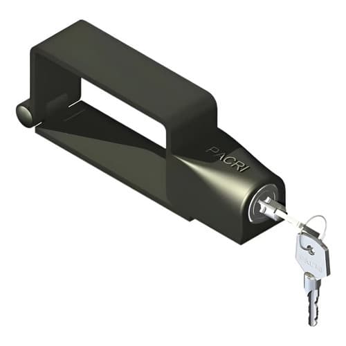 Cadeado Aço Portão Carro Moto Chave Tetra Pacri 90x45 Mm Preto