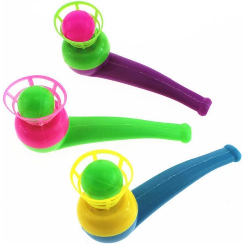 3 Peças de Bolas Flutuantes de Cores Variadas, Bolas Flutuantes para Equilíbrio e Sopro, Bolas de Sopro para Alívio do E
