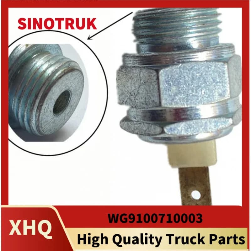Interruptor de Pressão WG 9100710003 para Sensor do Eixo Traseiro SIONTRUK HOWO Steyr, Peças Originais