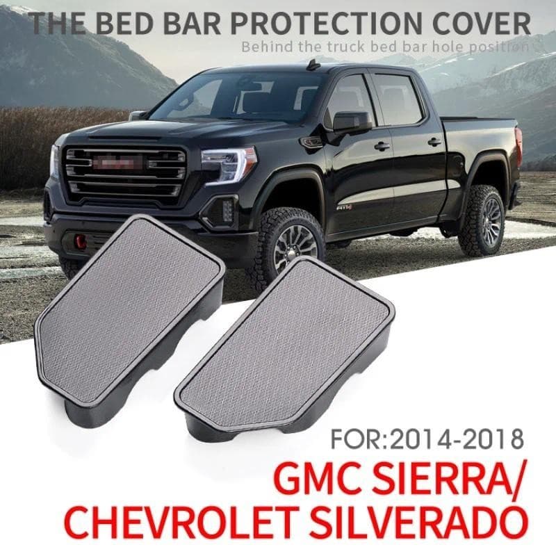 Captador De Caminhão Protetor Cama Ferroviário Estaca Bolso Cobre Plugues Buraco Para Chevrolet Silverado 2500HD GMC Sie