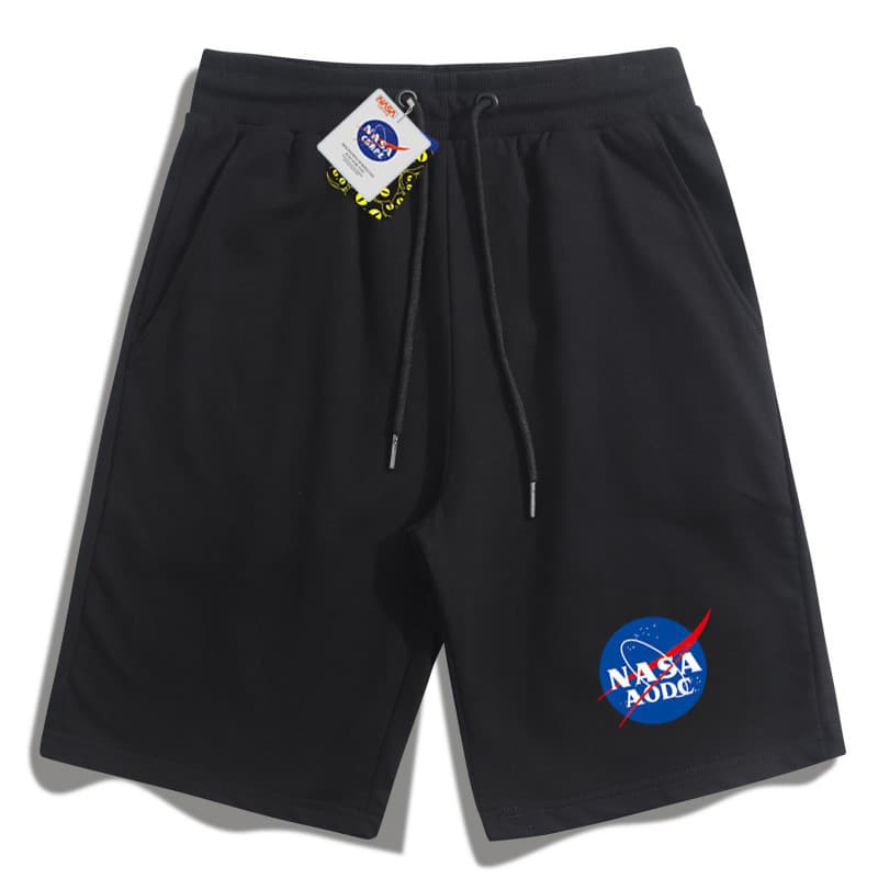 Shorts casuais esportivos masculinos de cinco pontos calças grandes verão 5 pontos soltos puro algodão esportes calças d