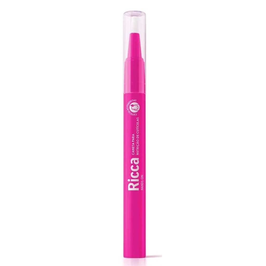 Caneta para Nutrição de Cutículas com Óleo de Amêndoas e Jojoba Ricca - 2ml
