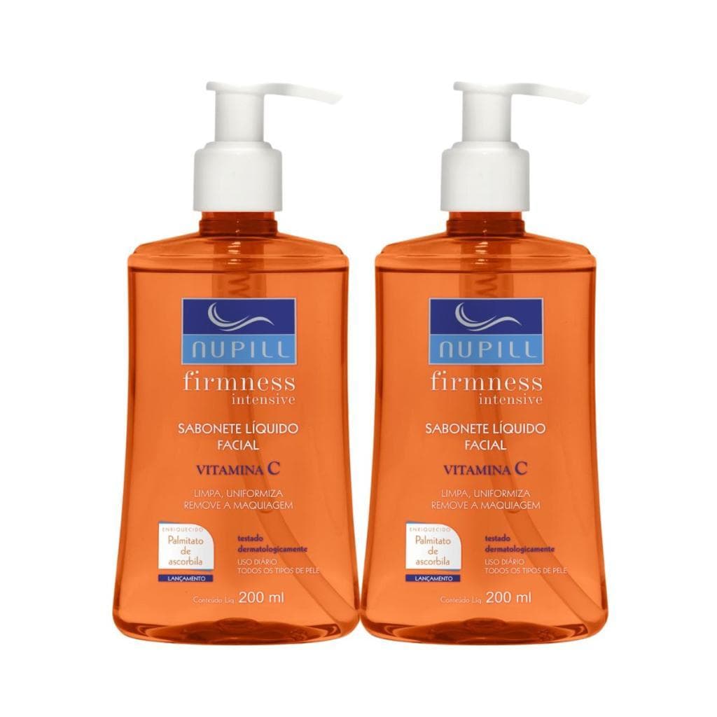 Kit Nupill 2 Sabonetes Líquidos Faciais Vitamina C
