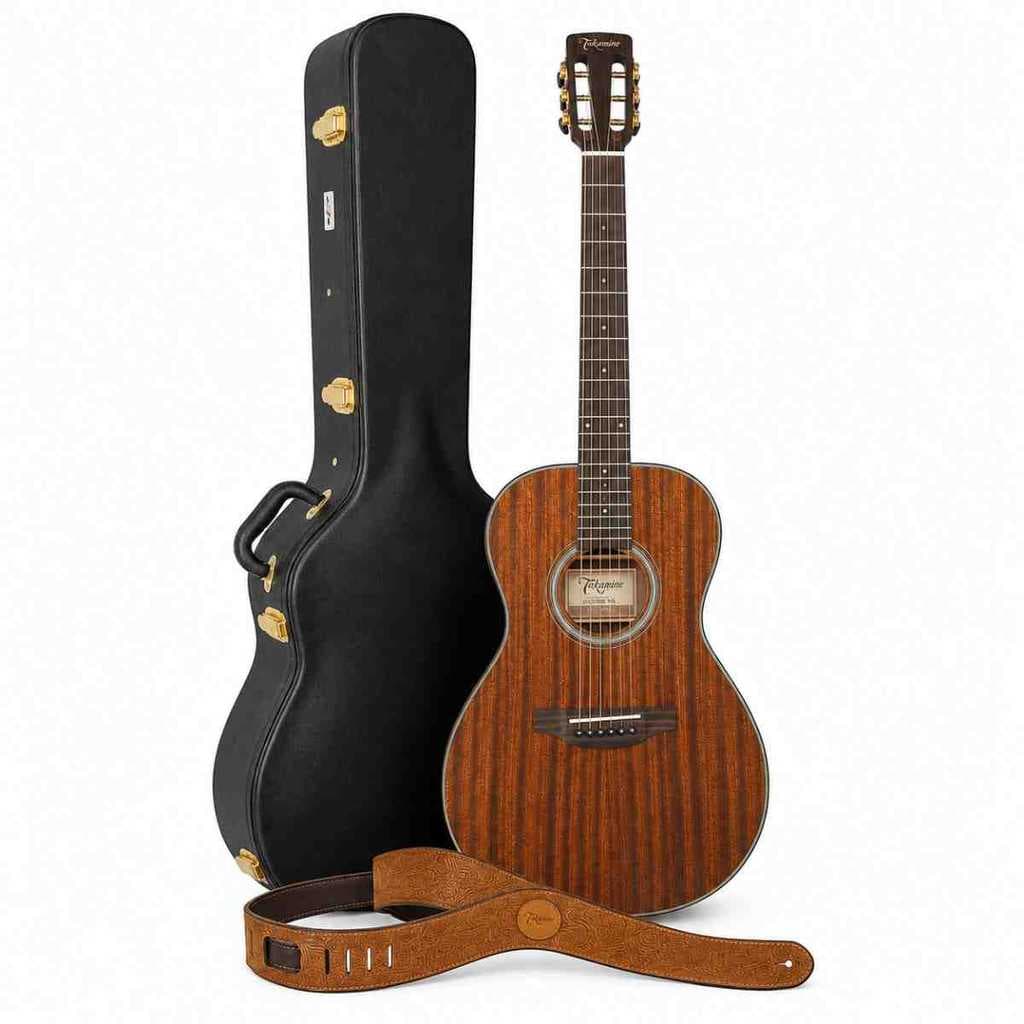 Kit Violão Takamine GY11ME-NS Natural + Case Rígido/Correia