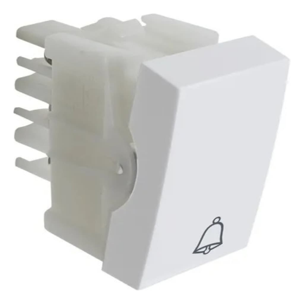 Alumbra Siena Modulo Interruptor Campainha Branco - 6001 Alumbra Siena Produto Novo Envio Rápido Garantia 30 Dias