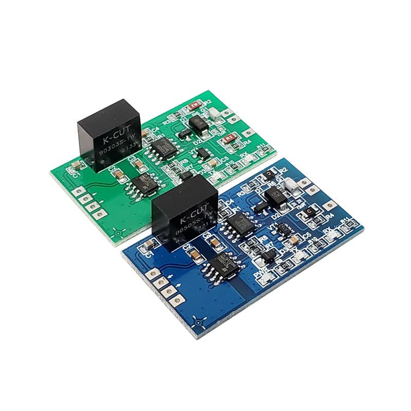 Tipo de isolamento TTL para 485 Módulo RS485 para TTL Porta Serial de isolamento Proteção contra raios estáticos reversa
