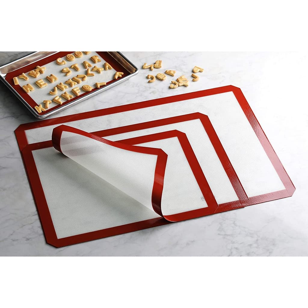 Estoque pronto Envio rápido Tapete de forno de Silicone de qualidade alimentar resistente a altas temperaturas Tapete an