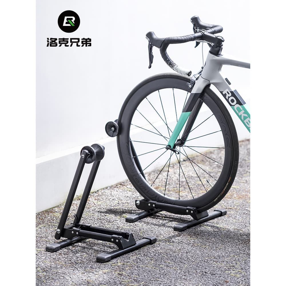 Rock irmãos haste dupla rack de estacionamento da bicicleta Mountain bike reparação suporte rack exibição da bicicleta e