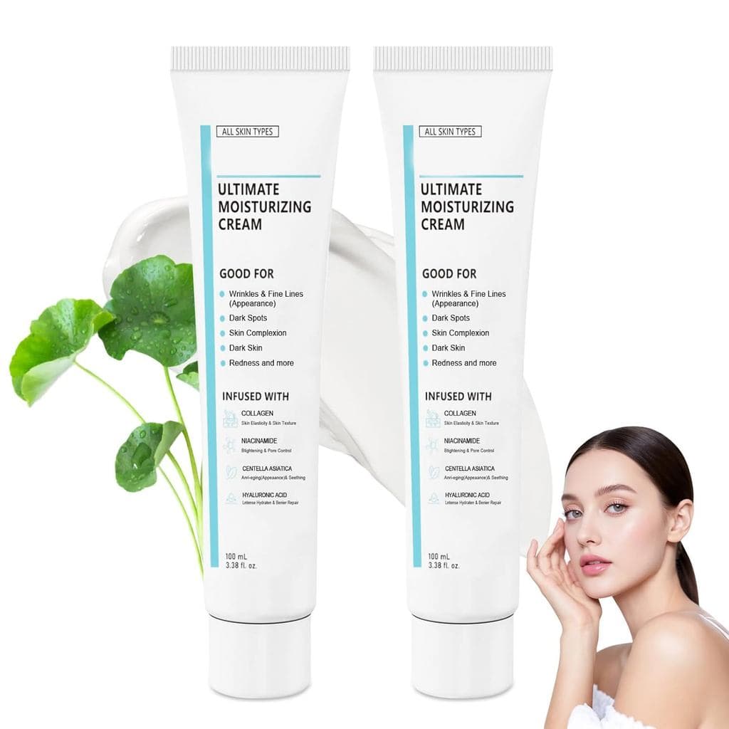 YouthfulFormula Ultimate Moisturizing Cream, creme hidratante coreano para todos os tipos de pele, pacote com 2 unidades