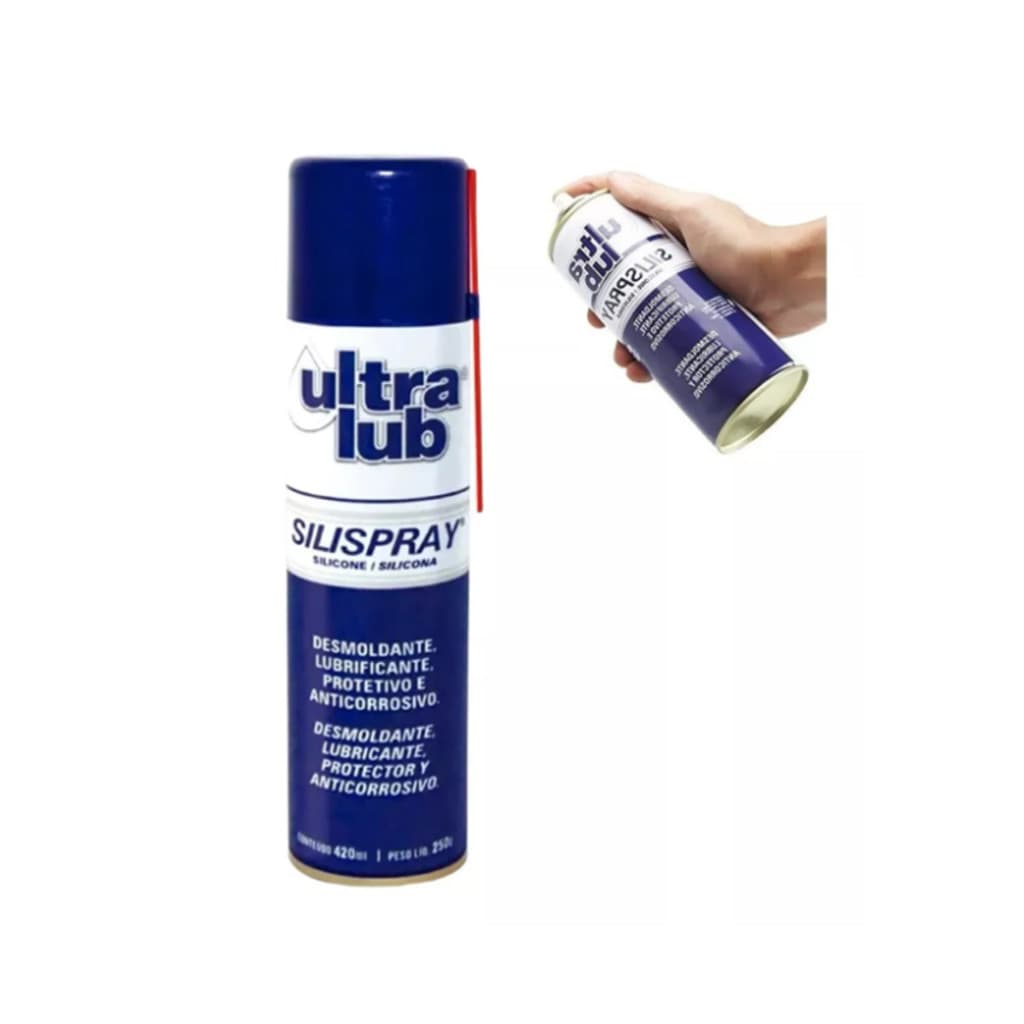 Spray Silicone Desmoldante Anticorrosivo 420ml Ultralub