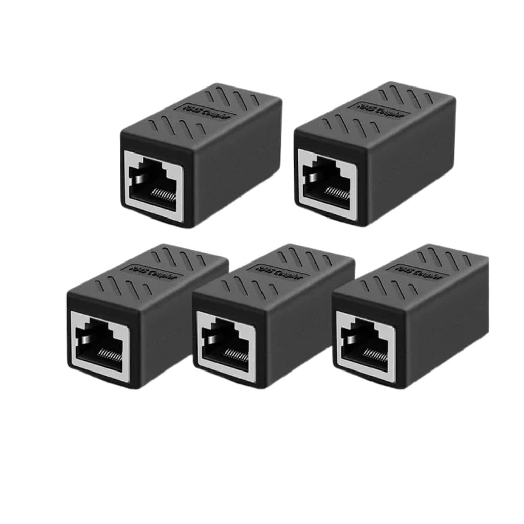 Conector Extensor RJ45 – Acoplador Fêmea/Fêmea Cat5a, Cat6a