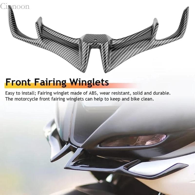 CINN Motocicleta Frente Carenagem Winglets Asa Capa Guarnição Para A Das Modificação Moto