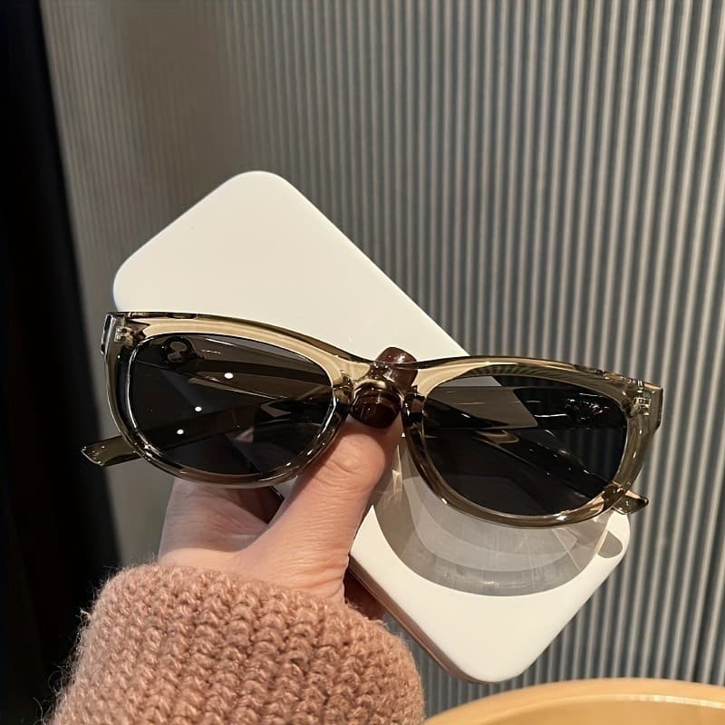 Óculos de Moda Femininos com Lentes de Resina Antirreflexo, Óculos de Sol Clássicos de Luxo para Dirigir e Decorar