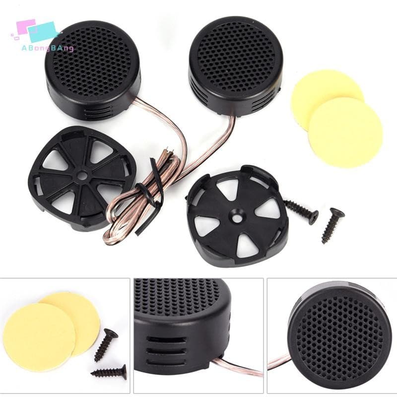 Abongbanghn 2 Unidades 500 Watts De Áudio Para Carro Super Power Alto Dome-Falantes Estéreo Com Tweeter