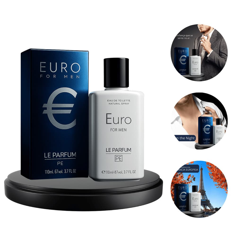 Perfume Masculino Euro For Men Le Parfum 100 Ml