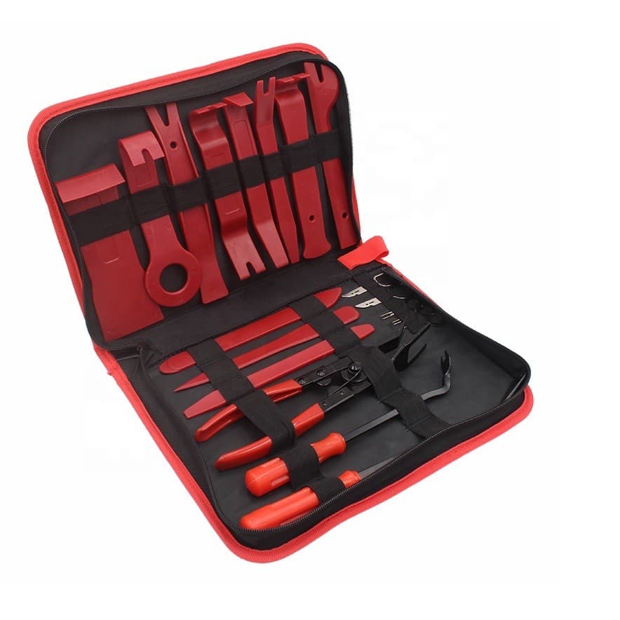 Jogo Espatulas Nylon Desmontar Moldura Grampos Automotivo