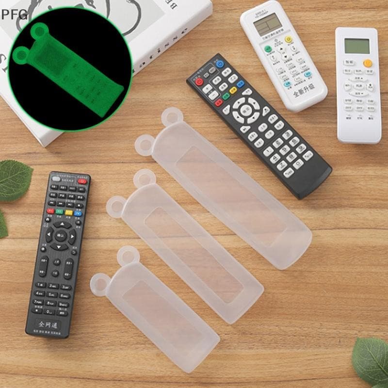 PFG Silicone Controle Remoto Capa Protetora Ar Condicionado TV Caso À Prova Dwaterproof Água Urso Orelha Fluorescência D