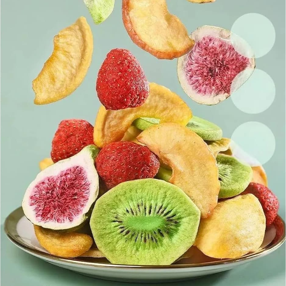 Mix de Frutas Tropicais Desidratadas Chips 100g e 250g - Premium