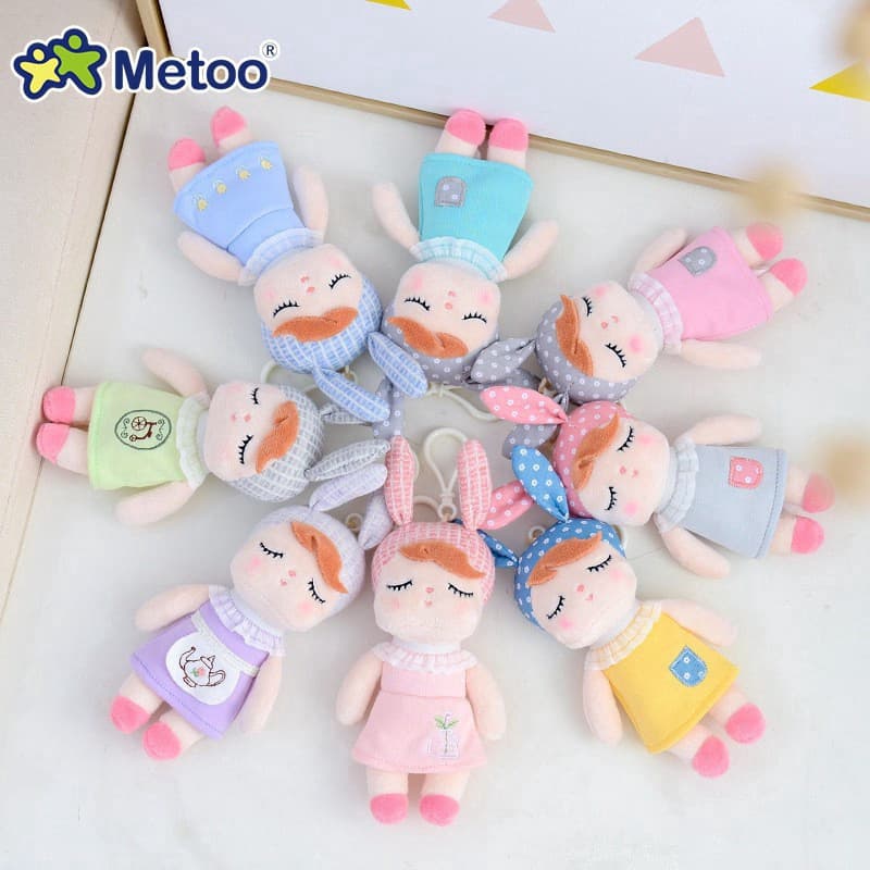 Mini Pingente Angela Metoo Bonecas E Brinquedos De Pelúcia Chaveiro De Aniversário Para Bebês