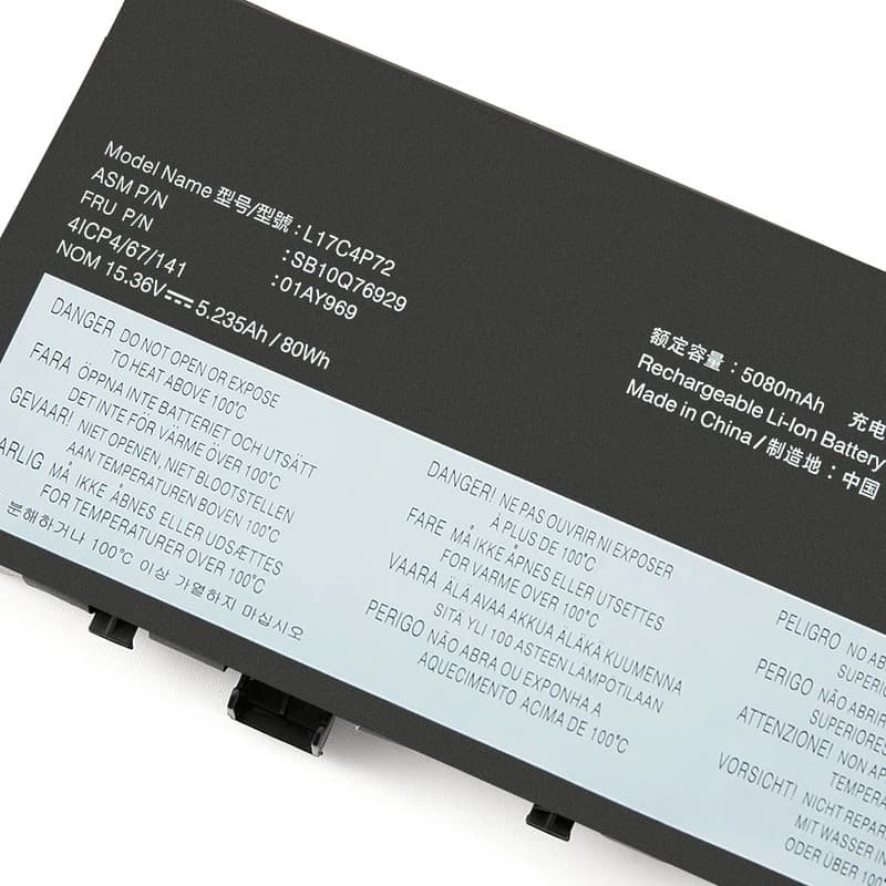 SUOZHAN L17C4P72 L17M4P72 Bateria Para Lenovo ThinkPad X1 Extreme Gen 1 2 P1 1a 2a Geração L18M4P71 01AY968