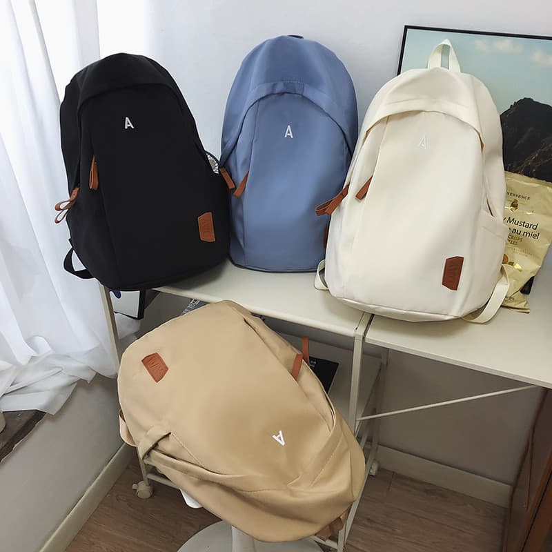 Mochila masculina Casual de grande capacidade mochila de viagem feminina simples masculino estudantes do ensino médio es