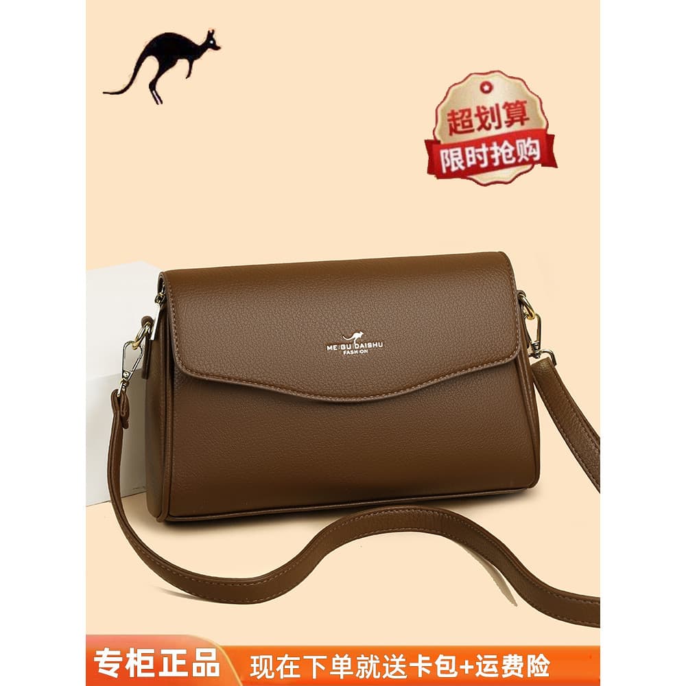 Contador de couro genuíno bolsa feminina saco do mensageiro 2025 novo estilo saco senhoras axilas saco moda de um ombro