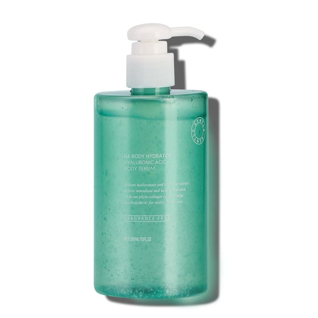 Hidratante Corporal, Sérum Corporal com Ácido Hialurônico para Pele Seca, Loção Corporal com Extrato de Algas Vermelhas,
