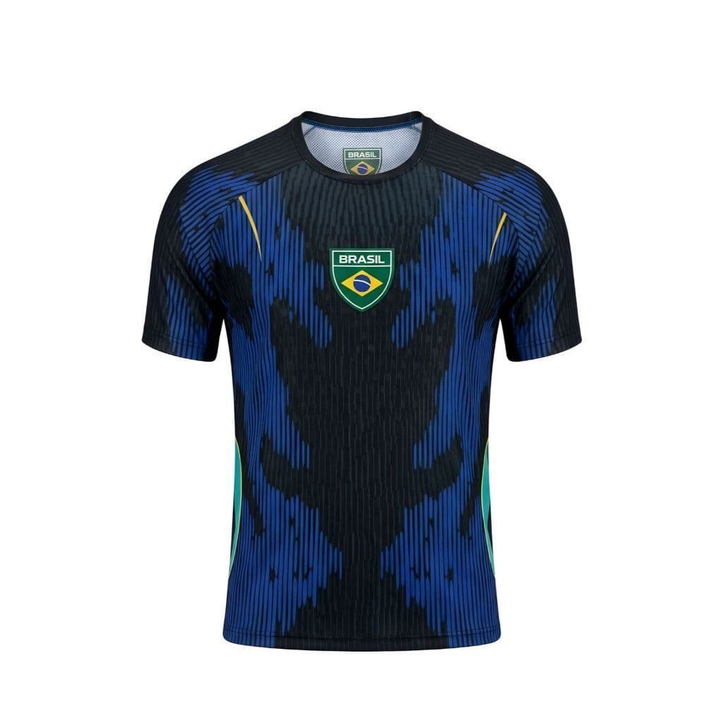 Camisa Seleção Brasileira Brasil Copa 2026 Camiseta Dry-Fit Futebol Esporte Torcedor Mundial Treino TOPCHARME